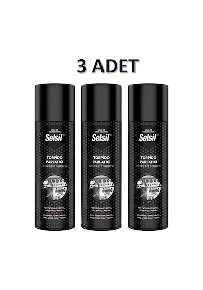 Torpido Parlatıcı Sprey 200 Ml 3 Adet