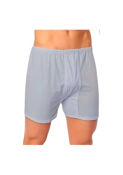 Uniquetrenders Erkek Rahat Kesim Paçalı Pamuklu Külot Boxer 6'lı Set Gri