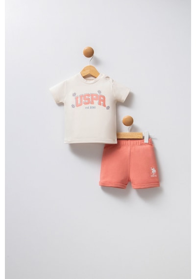 U.S. Polo Assn. U.s. Polo Assn Kız Bebek Mavi Takım Mavi