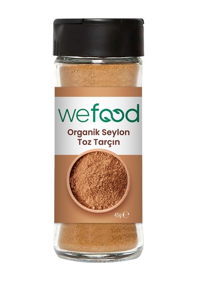 4 Adet Wefood Organik Seylon Tarçın Toz 45 G