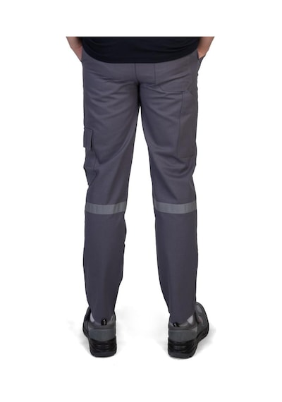 Formteks Kargo Pantolon 16/12 Gabardin Reflektörlü Gri Diğer