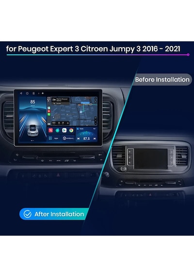 Cıtroen Jumpy/spacetourer 2016+ Multimedya Navigasyon Usb Kamera Carplayer