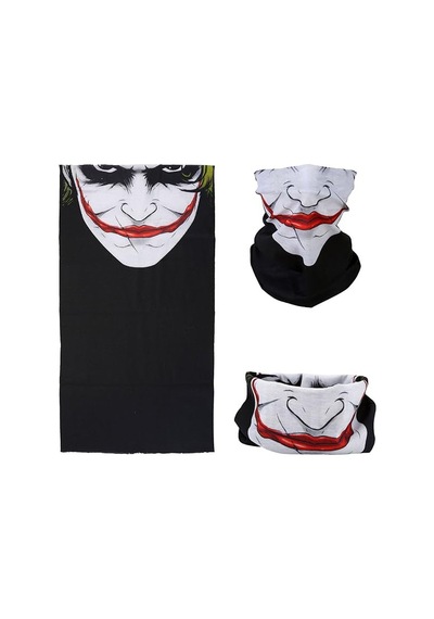 Bezos Joker Desenli Çok Amaçlı Buff Yüz, Boyun Ve Bandana Maskesi 5 No Diğer
