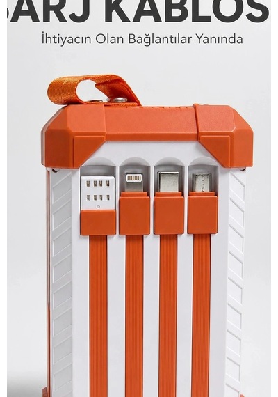 Bay Dahili Kablolu 60000mah Powerbank 22.5w Hızlı Şarj Type-c Usb Çıkışlı Dijital Göstergeli Bx-313567 Najmaddi Standart