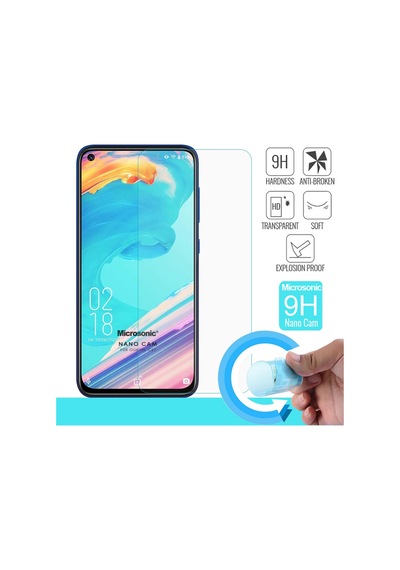 Microsonic Oukitel C21 Nano Glass Cam Ekran Koruyucu