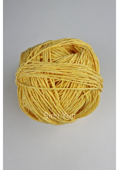 Sarılmış Kağıt İp 100 Gram Sarı