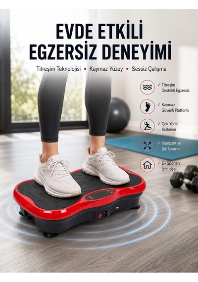 Kas Çalışmasını Destekleyen Titreşimli Egzersiz Makinesi Çok Renkli 41959073