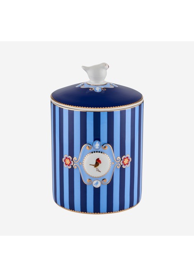 Pip Studio Mavi Porselen Saklama Kabı 1300 Ml
