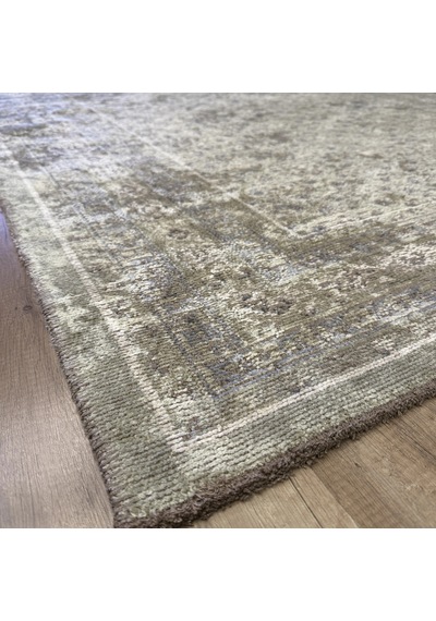 Hoom Rugs Arkaik Plz 05 Kemik Etnik Renkli Vintage Makine Halısı Çok Renkli