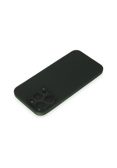 Apple  Uyumlu  iPhone 15 Pro Kılıf Puma Silikon Yeşil