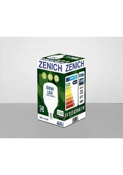 Zenich Led Ampul 50w Yüksek Işık Gücü, Enerji Tasarruflu Beyaz Işık 1
