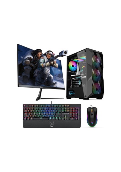 Izoly ST999073 i7-10700F 16 GB 256 GB M.2 NVMe GTX1660S 6 GB 27" Free Dos Masaüstü Oyuncu Bilgisayarı