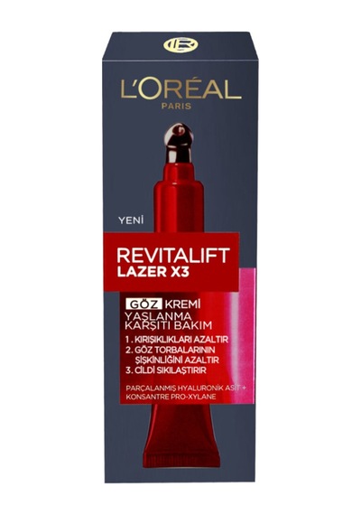 5 Adet L'oreal Dermo Expert. Revit. Lazer Göz Kremi 15ml
