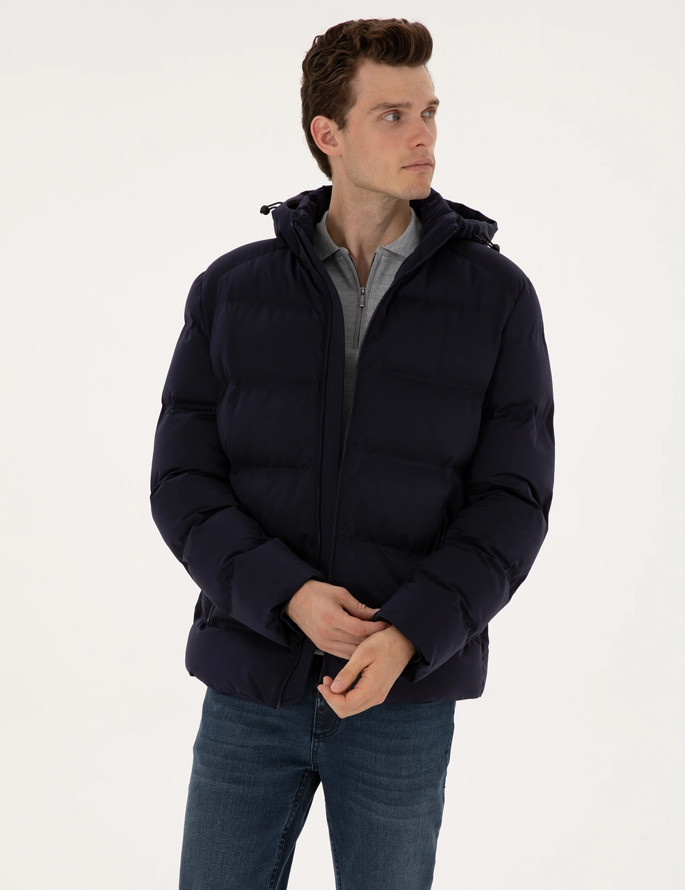 Pierre Cardin Erkek Lacivert Mont 50313868-vr033