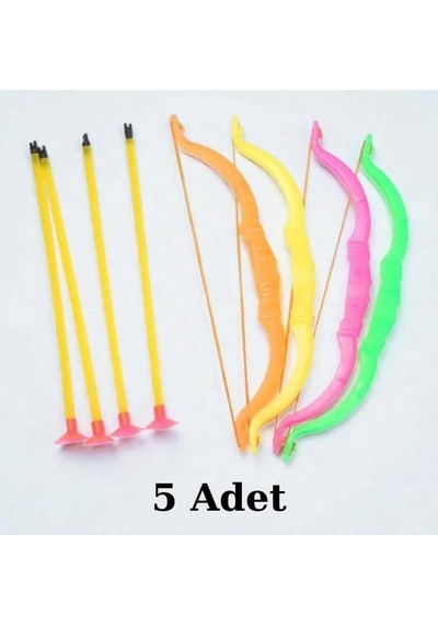 Plastik Ok Yay Seti 5 Adet