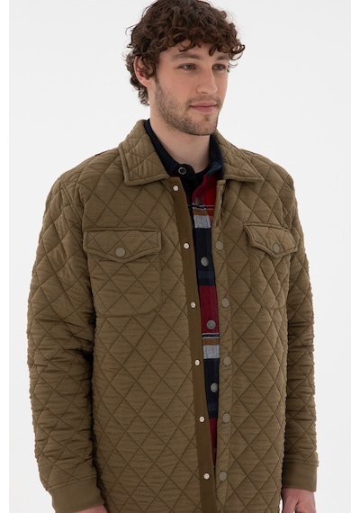 U.s. Polo Assn. Erkek Haki Hırka Örme 50290580-vr027 Haki