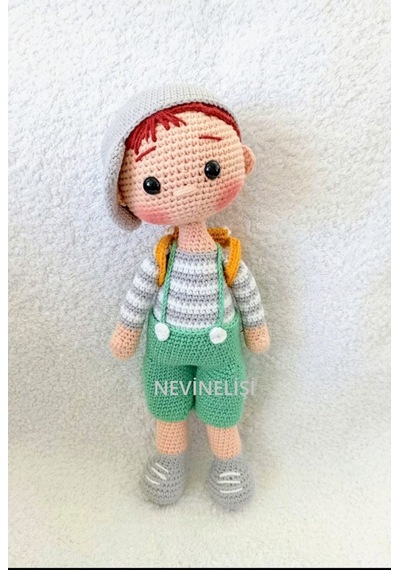 Amigurumi Alp Bebek Çok Renkli
