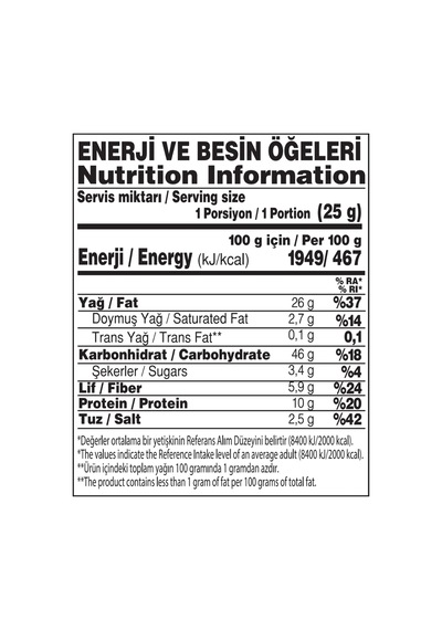 Yayla Notto Barbekü Çeşnili Mercimek Cipsi 55 G X12