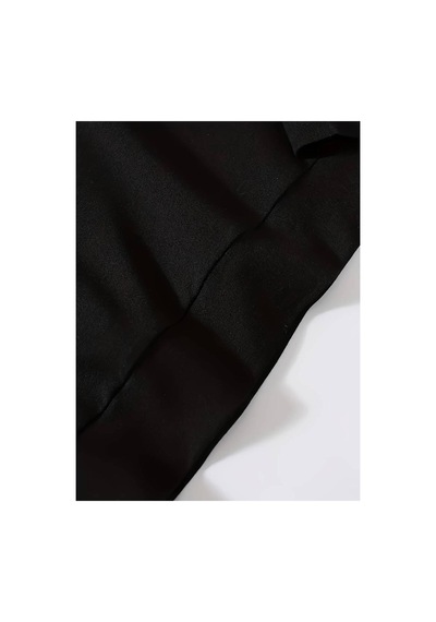 Medinenur Cherry Baskılı Kapüşonlu Sweatshirt Siyah
