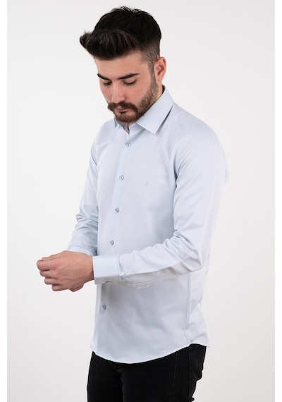 Apartro Slimfit Gömlek Gri