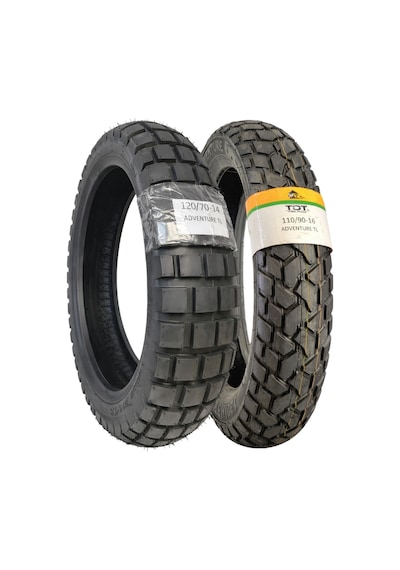Mondial Prostreet 125 Motosiklet Lastik Seti 120/70-14 Ve 110/90-16 Tl Dubleks
