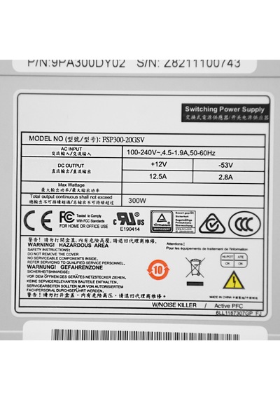 Fsp FSP300-20GSV Güç Kaynağı 300 W