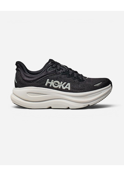 Hoka Bondi 9 Kadın Siyah Beyaz Outdoor Koşu Ayakkabısı 1162011-bwht