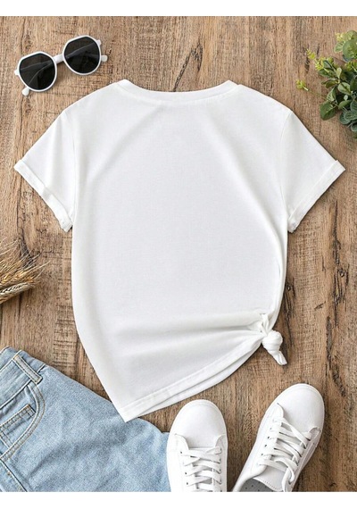 Uyguntarz Unisex Kahve Severlere Özel Tasarım Basklı Tshirt Beyaz