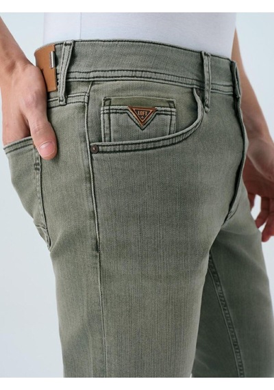 Rıcardo Prıve Lıght Green Wash Erkek Jean Pantolon Lf2036187 Gri