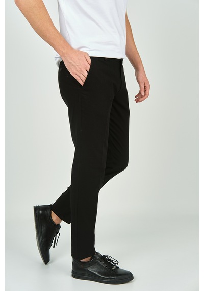 Rateks Erkek Regular Fit Pamuklu Spor Pantolon 4518 Siyah Siyah