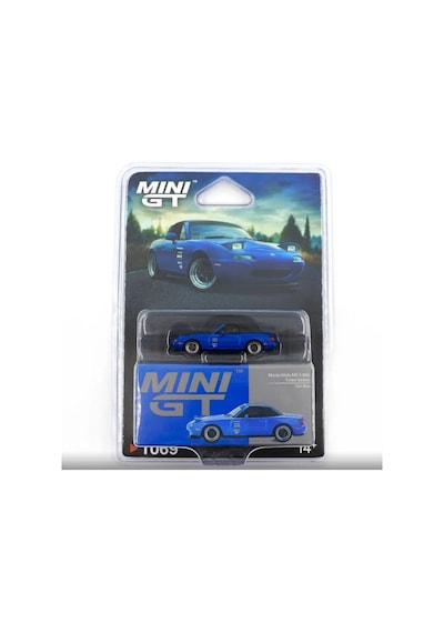 1/64 Mazda Miata Mx-5 Na Tuned Version Dark Blue Mavi