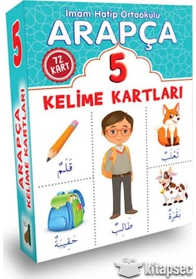Arapça Kelime Kartları - 5- Damla Yayınevi