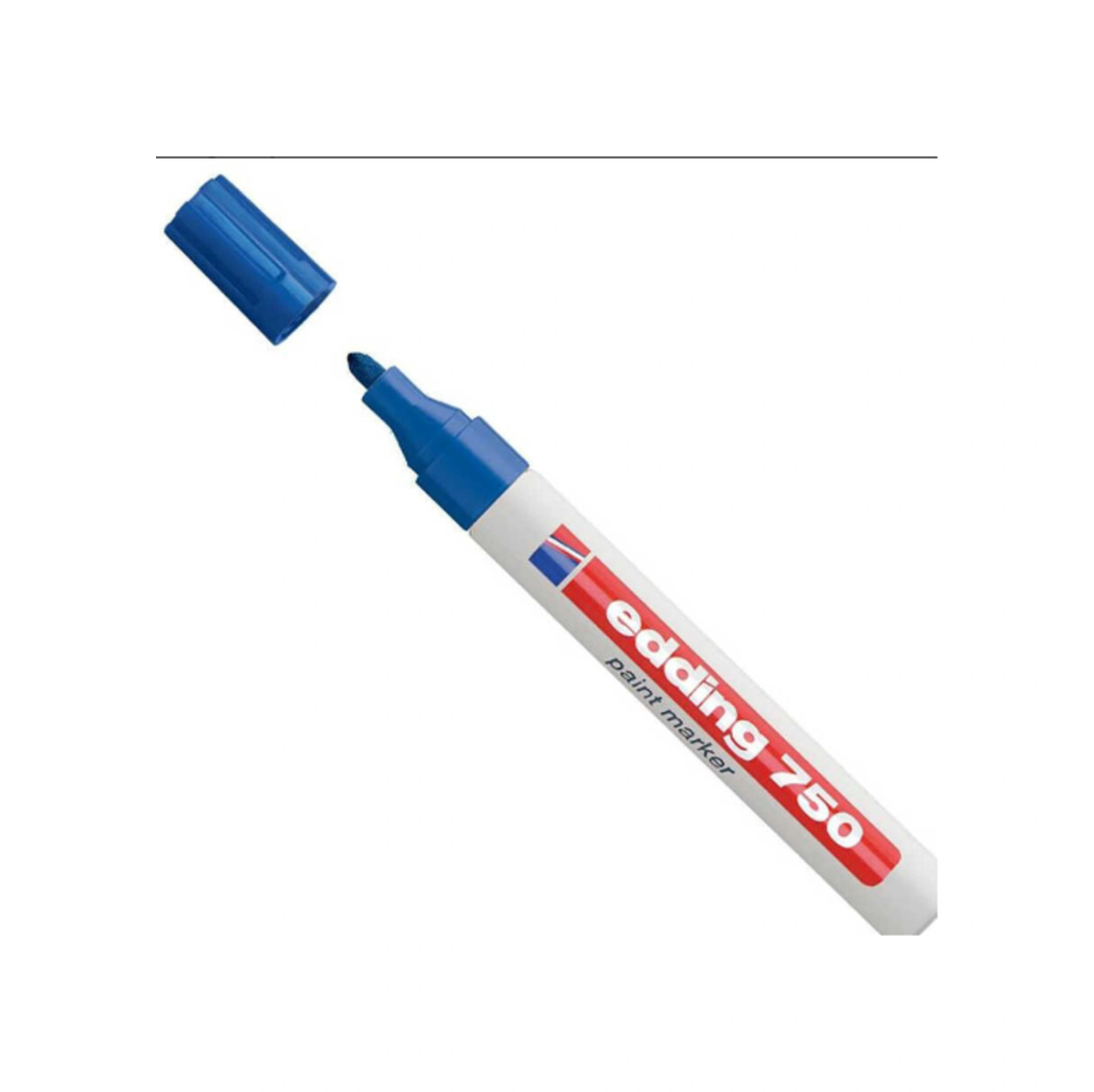 Markör Dekor Boya Yuvarlak Uçlu 2 4 Mm Mavi 750 10'lu Paket