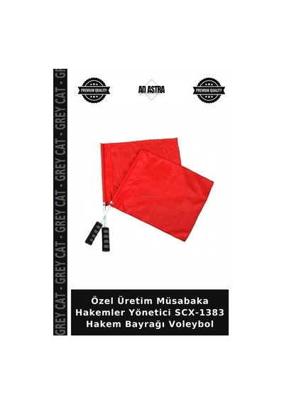 Özel Üretim Müsabaka Hakemler Yönetici Scx-1383 Hakem Bayrağı Voleybol