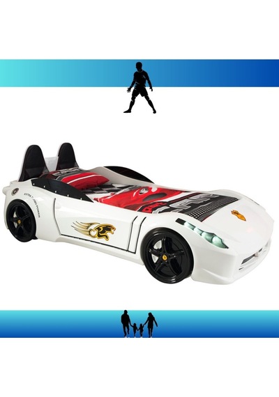 Ferrari-k Araba Karyola Beyaz Diğer Ferrari-k Araba Karyola Beyaz Diğer