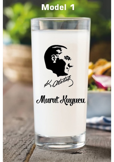 Kişiye Özel İsme Özel İsim Yazılı Rakı Bardağı Kadehi