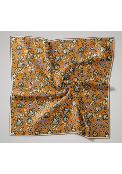 Silk Home Soft Eşarp 73090-34 Uruncu, Vizon, Koyu Yeşil, Eflatun, Ekru