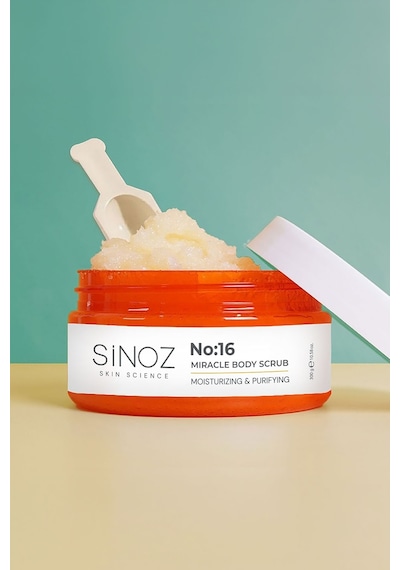 Sinoz No:16 Yoğun Nemlendirici ve Besleyici Vücut Peeling 300 G