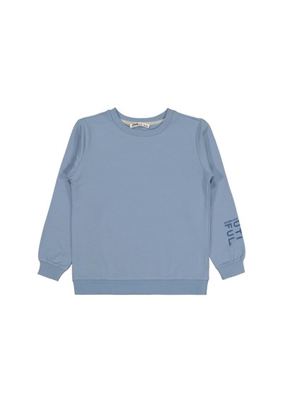 Civil Girls Basic 6-9 Yaş Sweatshirt Mavi