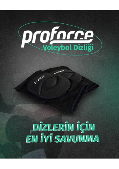 Proforce Vd10 Voleyol Dizliği Vd10xl Siyah