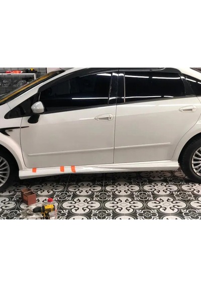 Fiat Linea Yan  Ek Marşpiyel Plastik