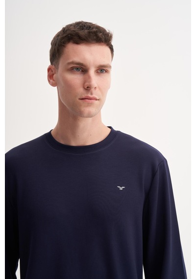 Cazador 53140 Erkek Bisiklet Yaka Sweatshirt Laci