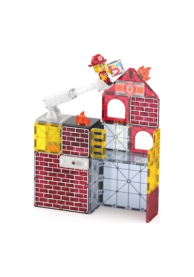 Magna-tıles - Fire Station - 50 Parça