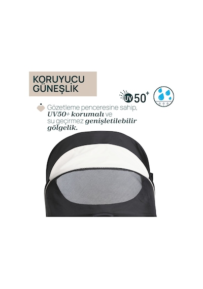 Chicco Seety Bebek Arabası Etna Black 05087097070000