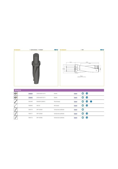 Iscar Dr-ca Dda-063 Torna Kafası Yedek Parçası - Isp-10d-066 Shim Plate 2 Adet
