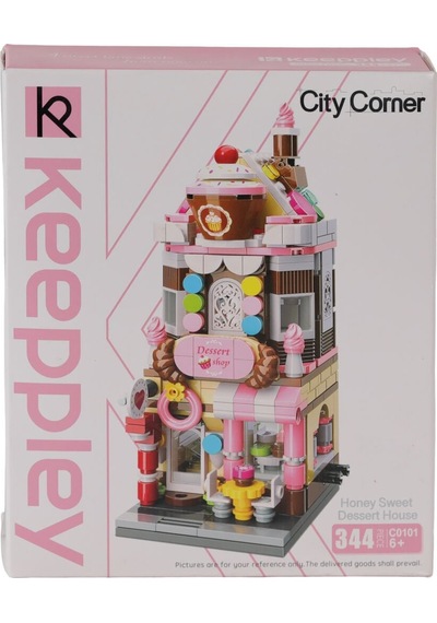 Kp0101 Keeppley Tatlı Dükkanı 344 Parça Block Oyuncak