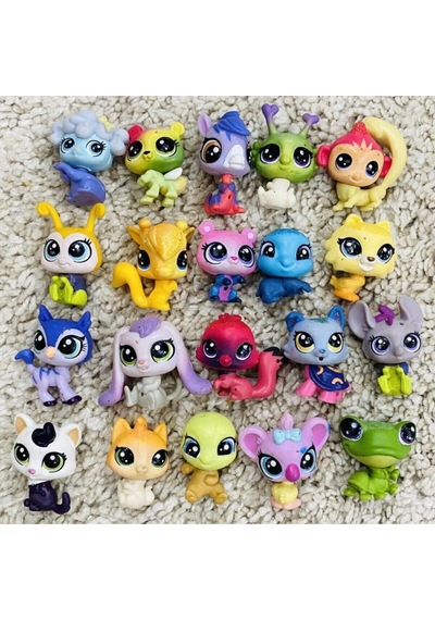 Evimon Littlest Pets Shop Lps Minişler 10 Adet Oyuncak Miniş