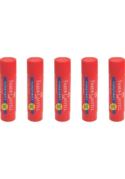 Faber-Castell 15 Parça Okul Öğrenci Seti,Boyama Seti,Yazı Seti,Stick Yapıştırıcı,Silgi,Kalemtıraş Donanımlı Set