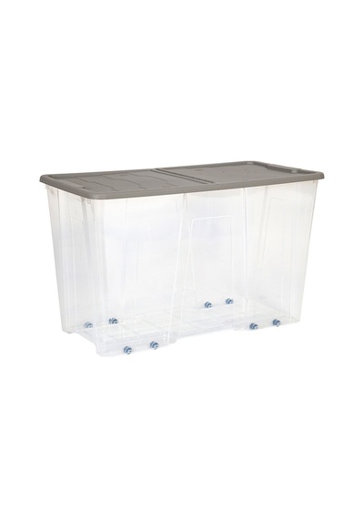 Tekerlekli Saklama Kutusu 50 Litre Laciv Lacivert