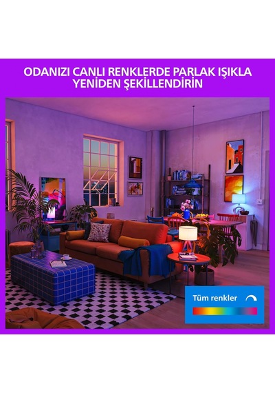 Smart Lighting Led Ampul A80 E27 150w Eşdeğer Rgb - Google Home, Alexa, Homekit Ve Matter Uyumlu Diğer